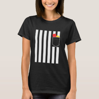 Lustiger Schiedsrichter Fancy Dress Halloween Kost T-Shirt