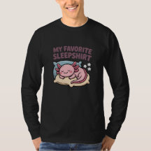 Lustiger schlafender Axolotl - Mein Lieblings-Schl