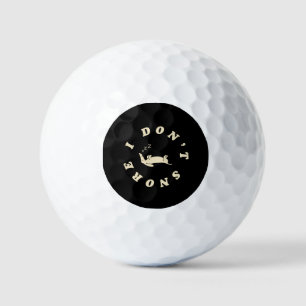 Lustiger Schlafender Hund Golfball