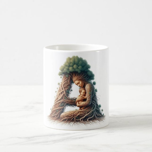 lustiger Schlammkaffee Kaffeetasse (Mittel)