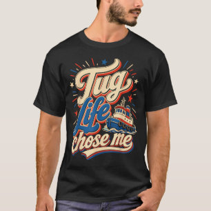 Lustiger Schlepperbesatzungskapitän T-Shirt