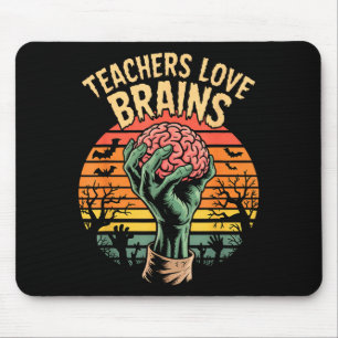 Lustiger Schlüssel Zitat Alle Lehrer lieben Gehirn Mousepad