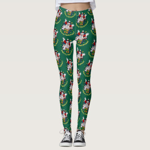 Lustiger Schneemann Frohe Weihnachten Überraschung Leggings