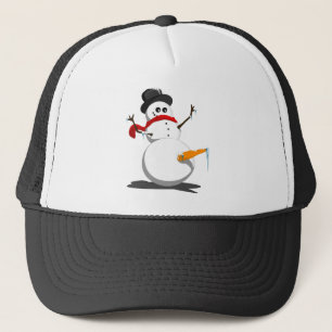 Lustiger Schneemann Truckerkappe