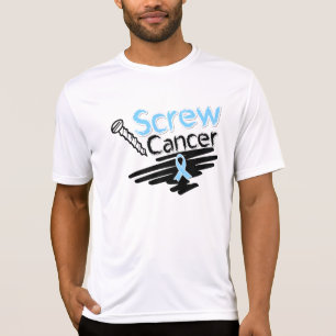 Lustiger Schrauben-Prostatakrebs T-Shirt