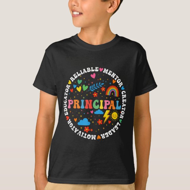 Lustiger Schulassistent stellvertretender Schullei T-Shirt (Vorderseite)