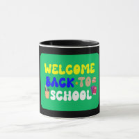 Lustiger Schulbecher - Maske zur Schule 2025