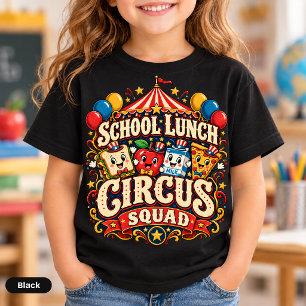 Lustiger Schulessen-Zirkus-Trupp Cafeteria-Humor T-Shirt