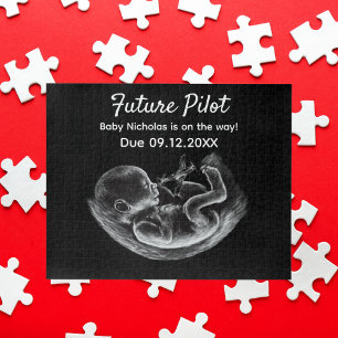Lustiger Schwangerschaftsankündigung für zukünftig Puzzle
