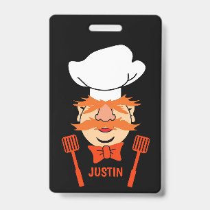 Lustiger schwedischer Koch Ausweis