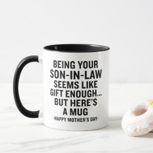 Lustiger Schwiegersohn Muttertagsbecher Sarkastisc Tasse