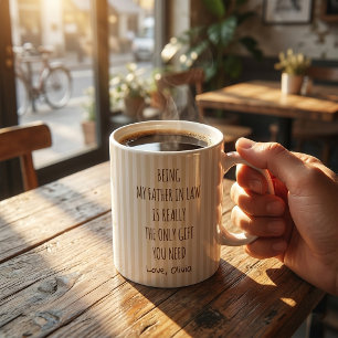 Lustiger Schwiegervater Becher Kaffeetasse