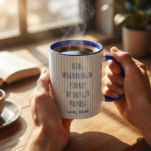 Lustiger Schwiegervater Becher Tasse