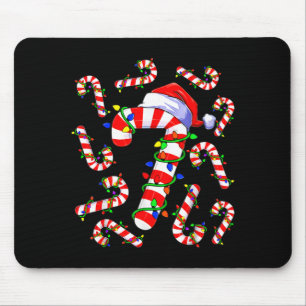 Lustiger Sechs Sieben 6 7 Meme Design Paare Weihna Mousepad