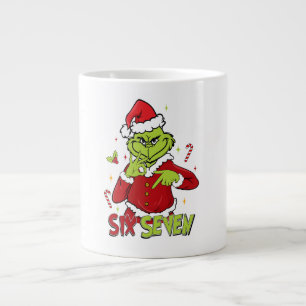 Lustiger Sechs Sieben Meme Weihnachten   Viral 6 7 Jumbo-Tasse