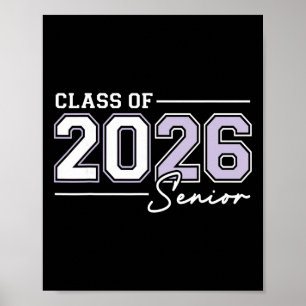 Lustiger Senior 2026 Abiturient Von 2026 Zurück zu Poster