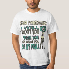 Lustiger Serienphotograph T-Shirt