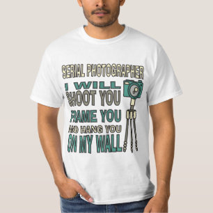 Lustiger Serienphotograph T-Shirt