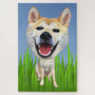 Lustiger Shiba Inu 1014 Teile Schwieriges Puzzle