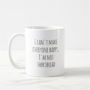 Lustiger Shortbread Kaffeetasse