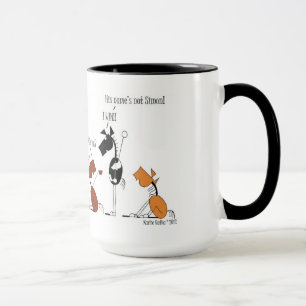 Lustiger Simon sagt Cartoon Tasse