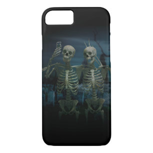 Lustiger Skeleton Selfie iPhone 7 Fall Case-Mate iPhone Hülle