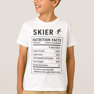 Lustiger Skifahrer _4 T-Shirt