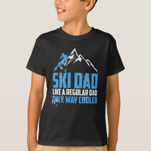 Lustiger Skivater - Skifahrer Skifahren für Männer T-Shirt