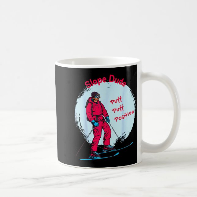 Lustiger Slope-Typ Algebra Geometrie Mittelschule  Kaffeetasse (Rechts)