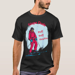 Lustiger Slope-Typ Algebra Geometrie Mittelschule T-Shirt
