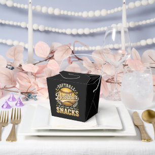Lustiger Softball-Bruder Snacks Sport Geschenkschachtel