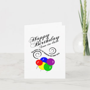 lustiger Sohn zum Geburtstag Karte