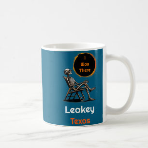 Lustiger Sonnenfinsternis Leakey Texas Da Kaffeetasse