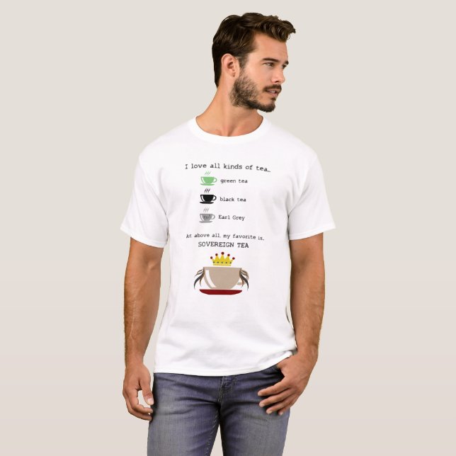 Lustiger Souveränitäts-T - Shirt Modell UNO (Vorne ganz)
