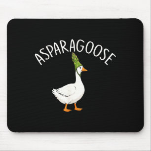 Lustiger Spargel Asparagoose Gänseliebhaber  Mousepad