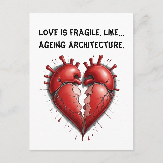 lustiger Spaß Postkarte (Vorderseite)