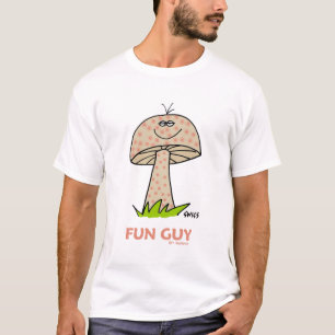 Lustiger Spaß-Typ-Freundehemann oder Hippie T-Shirt