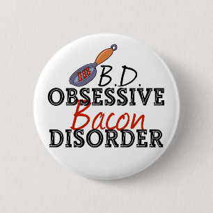 Lustiger Speck Button