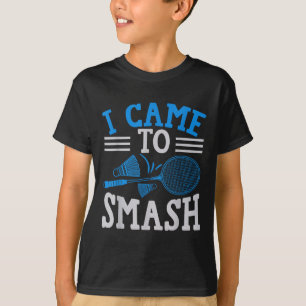 Lustiger Spieler liebt Badminton-Witz Ich kam um z T-Shirt