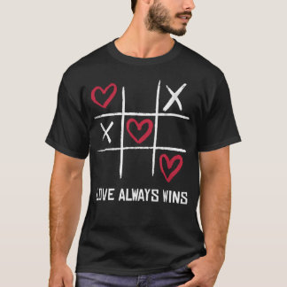 Lustiger Spielerspieler Gamer Tic Tac Toe Niedlich T-Shirt