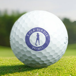 Lustiger Sprechvogel für mich Damen Golfball