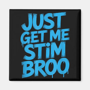 Lustiger Spruch, bring mir einfach Stim, Broo sark Magnet