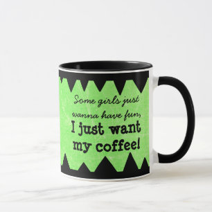 Lustiger Spruch Frauen Kaffeetasse