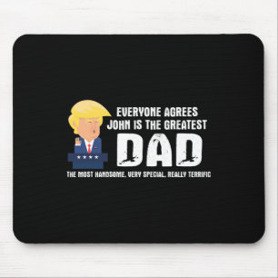 Lustiger Spruch für Männer zu Trump, Zitat vom grö Mousepad