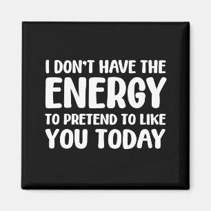 lustiger Spruch lustiger Witz Nachricht Humor Sark Magnet
