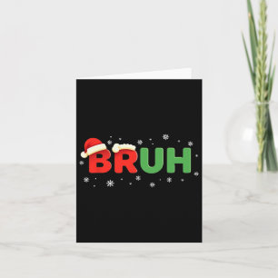 Lustiger Spruch Meme Bro Junge Kinder Jugend Teen Karte