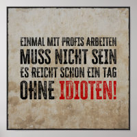 Lustiger Spruch über Arbeit und Kollegen