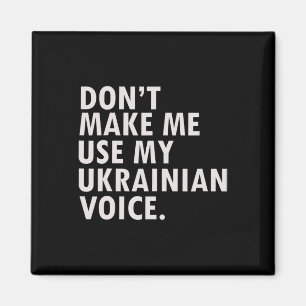 Lustiger Spruch Ukrainisch Ukraine Geschenk T-Shir Magnet