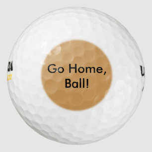 Lustiger Sprüche Golfballs Golfball
