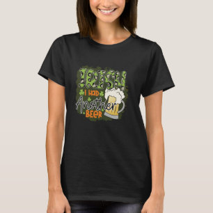 Lustiger St. Paddy's Day Leoparden-Druck Irländer T-Shirt
